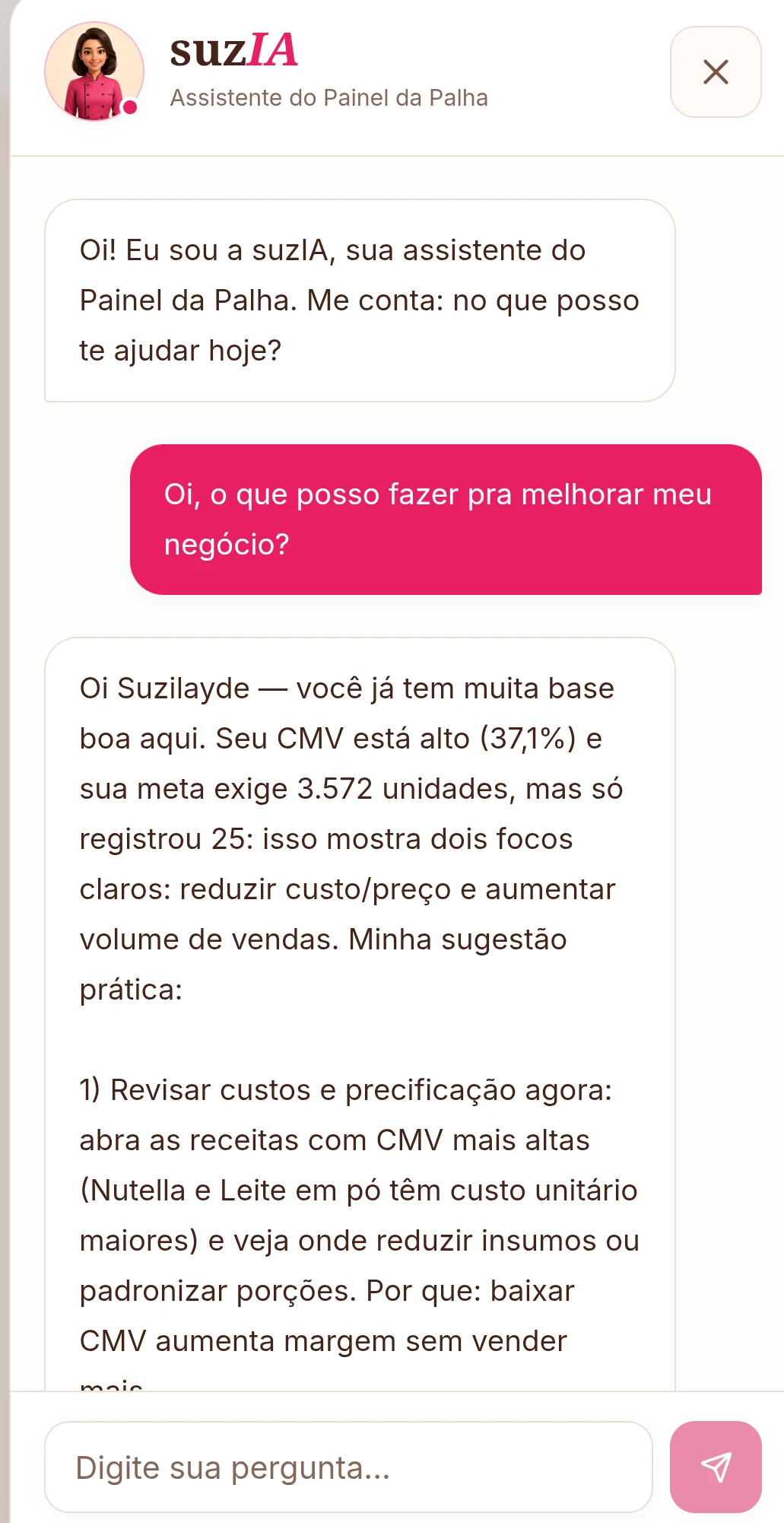 suzIA no celular